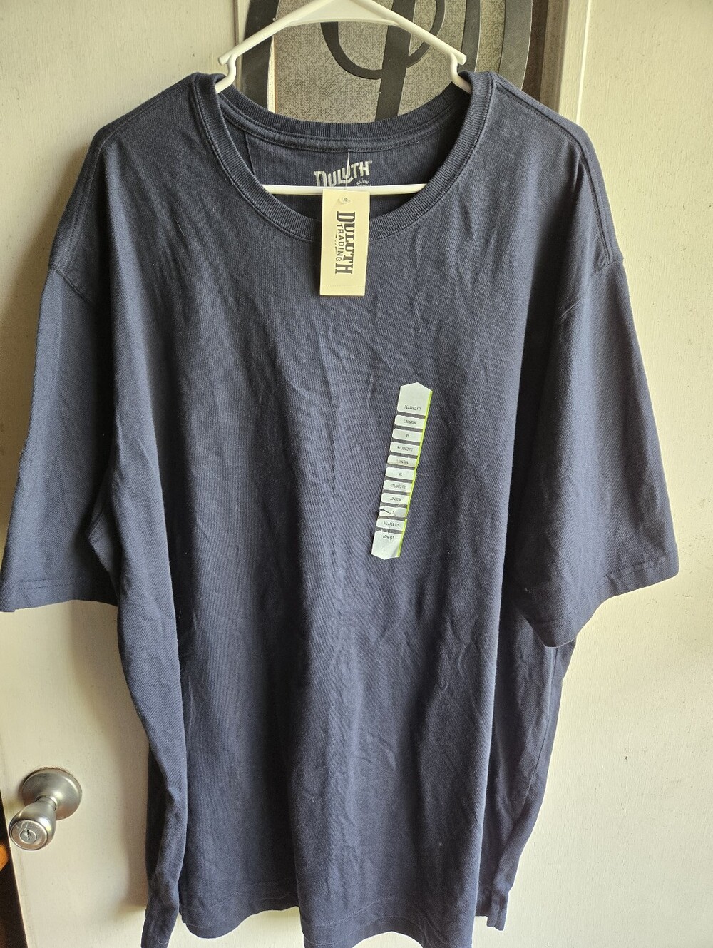 Duluth Men's Short-Sleeve Crewneck T-Shirt - Navy Blue NWT